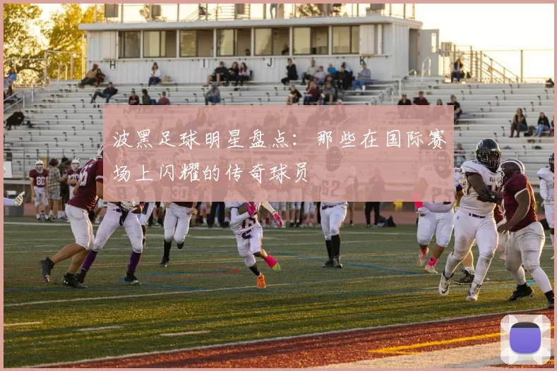 波黑足球明星盘点：那些在国际赛场上闪耀的传奇球员